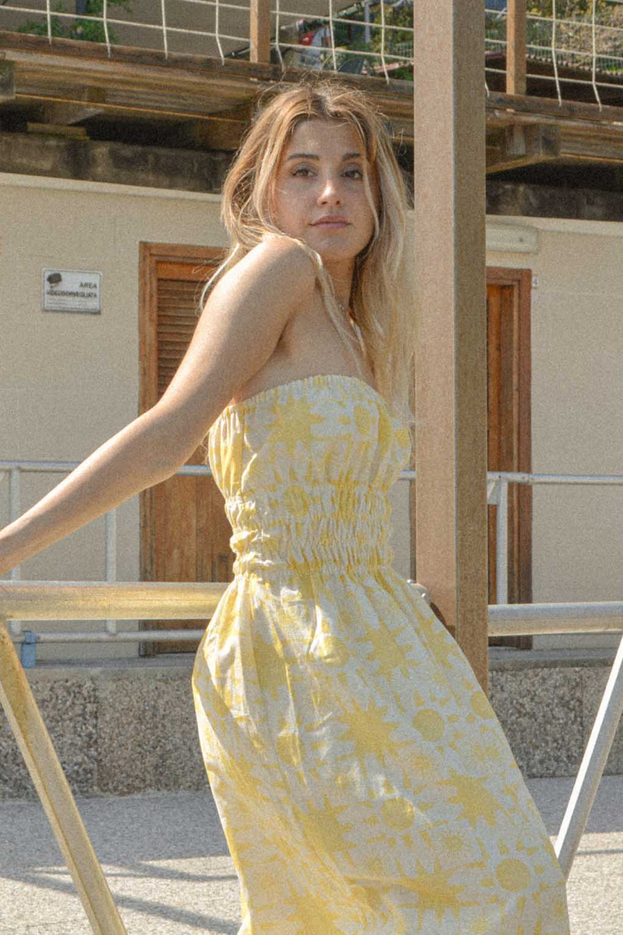 il Sole Ruched Dress